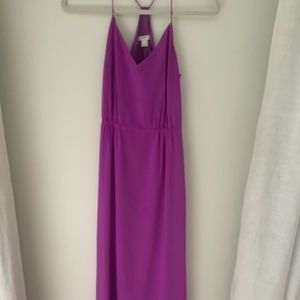 J Crew Lined Maxi Dress